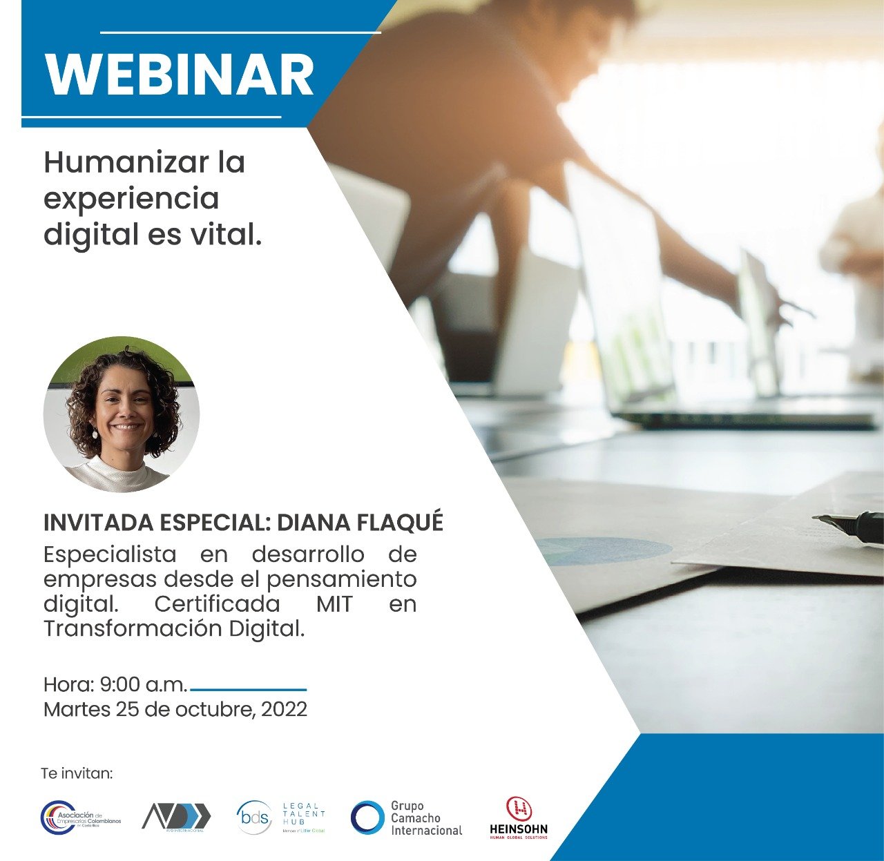 Lee más sobre el artículo Webinar Humanizar la Experiencia Digital