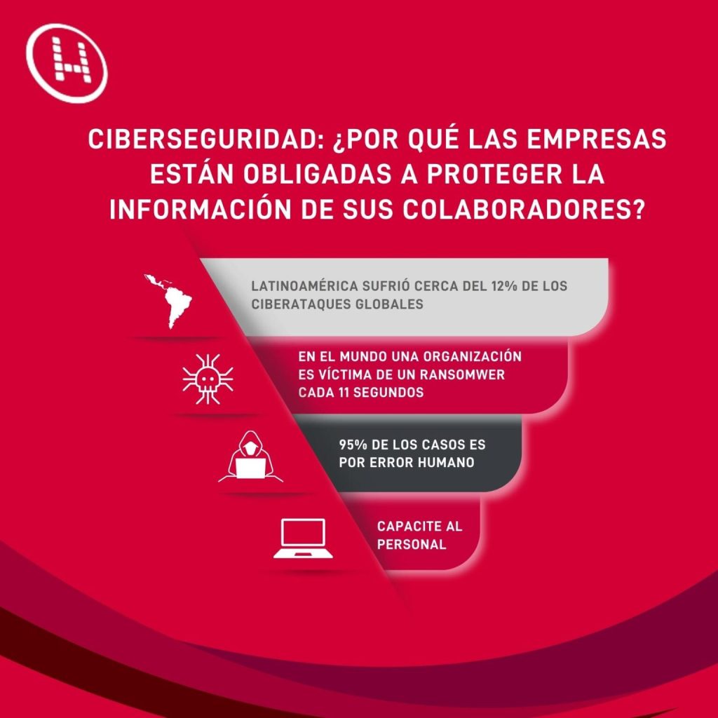 Ciberseguridad: ¿Por qué las empresas están obligadas a proteger la información de sus colaboradores?